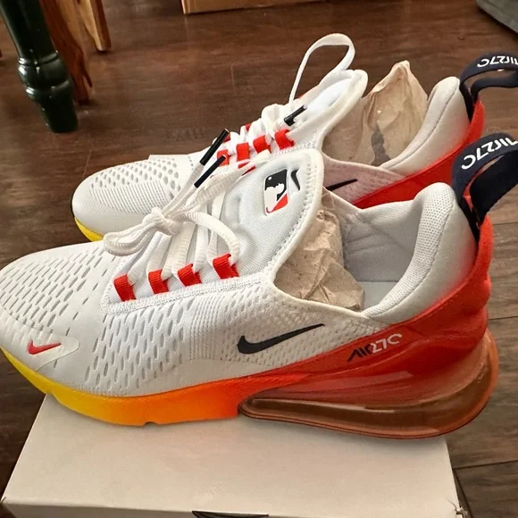 Nike Men’s Air Max 270 Houston Astros Shoes - Picture 15 of 16
